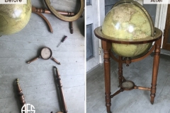 Antique-Art-Vintage-stand-Statue-globe-frame-accessory-repair-re-glue-restore-put-together-broken-cracked-item-fix