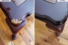animal-damaged-wooden-table-corner-dog-pet-chewed-bitten-chuck-shape-recreate-fill-in-color-match-finish