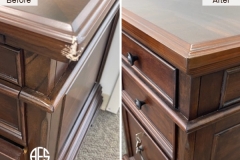 moving-damage-repair-wood-corner-gouge-dent-chipped-fill-finish