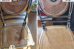 replacing-cane-on-the-chair-seat-back-caning-install-finish-repair
